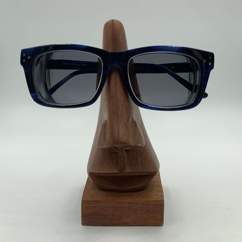 Randy Jackson Black Oval Sunglasses Frames